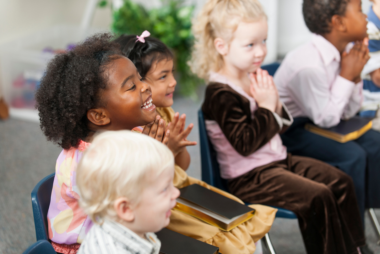 Sunday school kids